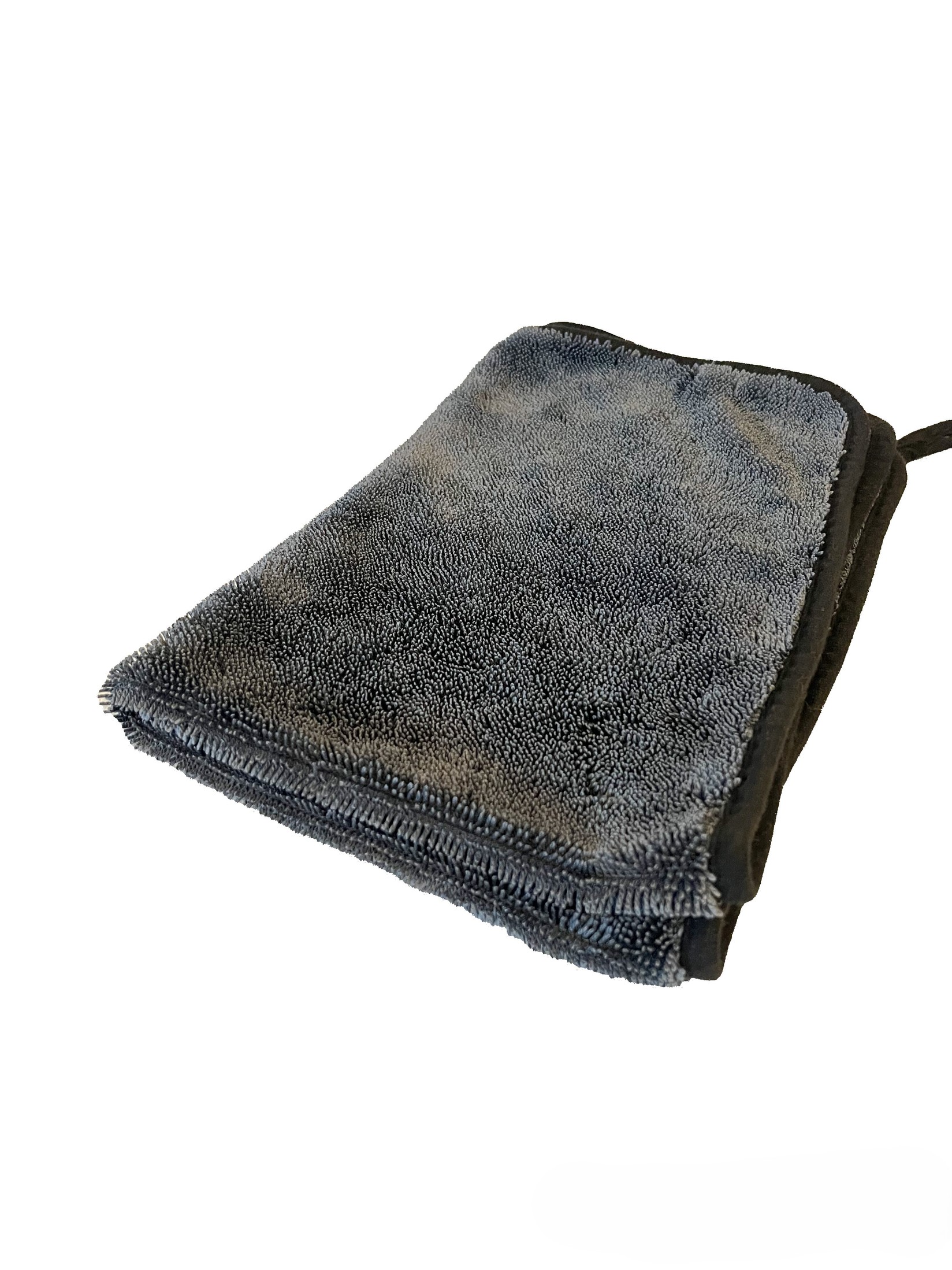 CRYSTAL FINISH Mikrofiber peškir za automobil 620GSM, 40x60cm , Sivi