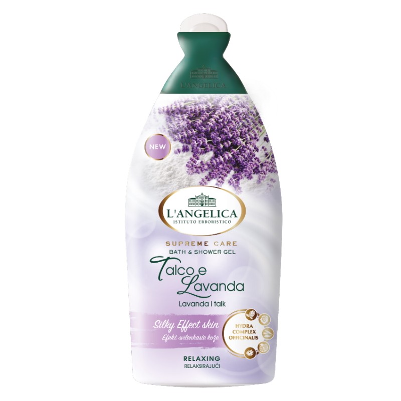 L'Angelica Pena za kupanje Supreme Lavanda i talk, 500ml