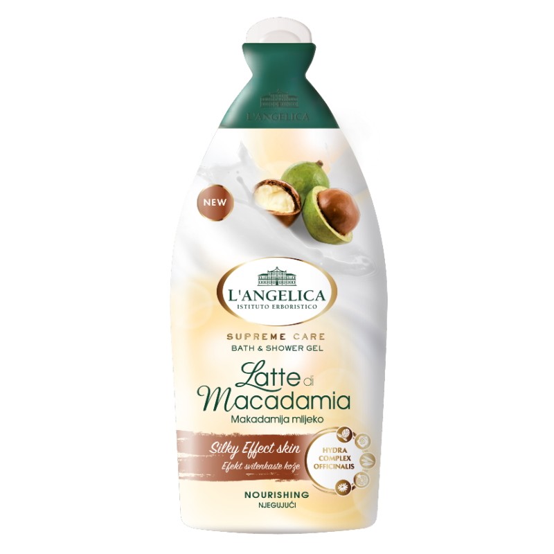 L'Angelica Pena za kupanje Supreme Macadamia, 500 ml