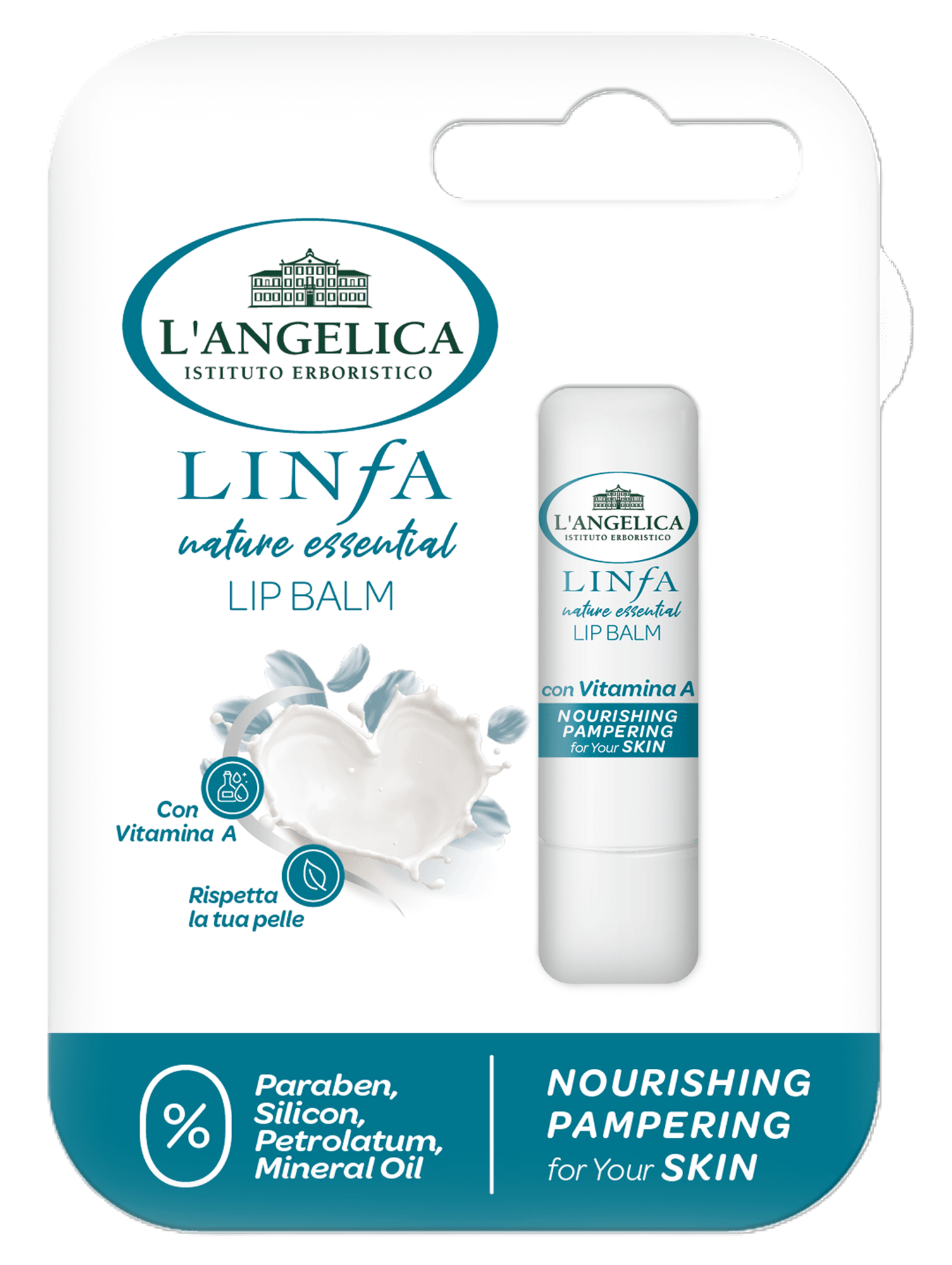 L'Angelica Balzam za usne Linfa, 4.8g