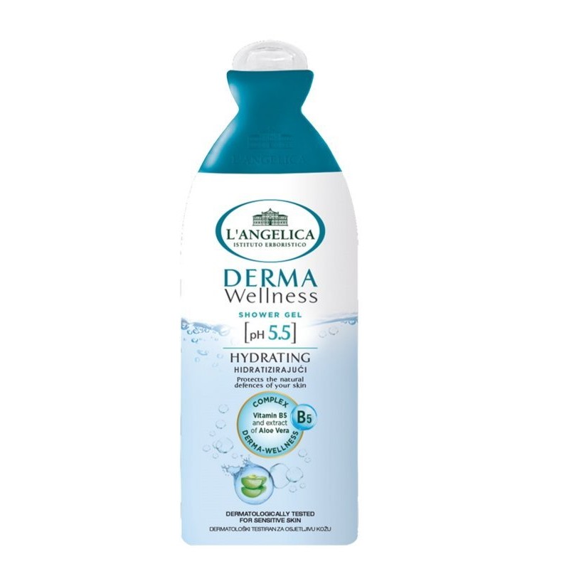 L'Angelica Gel za tuširanje Derma Wellness - Hydrating, 250 ml