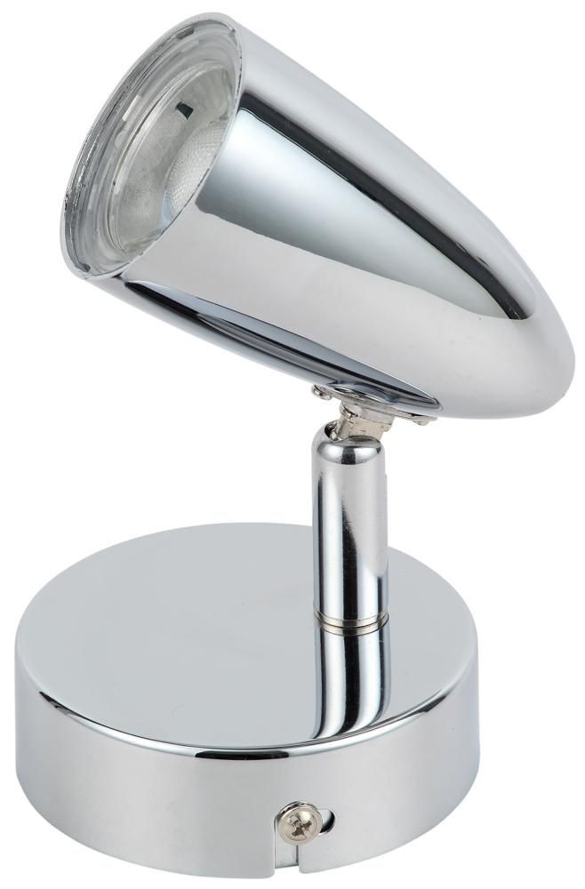 Zidna lampa Liberty, 1x4W, LED, Hrom