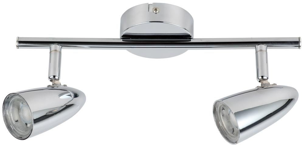 Plafonska lampa Liberty, 2x4W, LED, Hrom