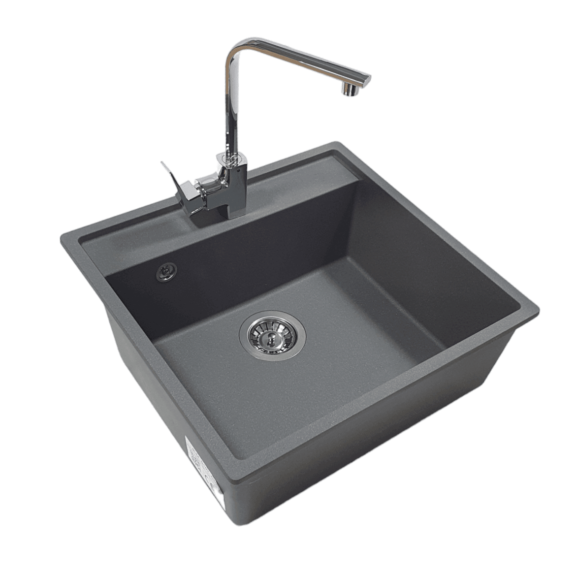 Sudopera sa slavinom Selena, Elegance, Chrome, Siva