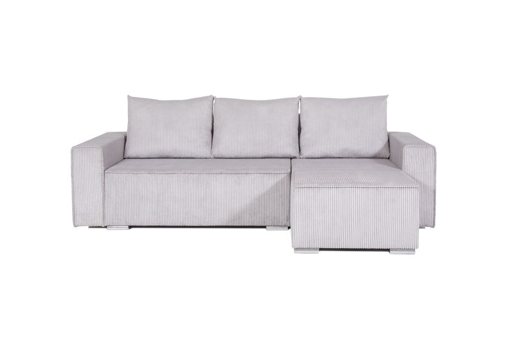 Grantex Line Ugaona garnitura Lena SVL, 130x190cm, Svetlosiva