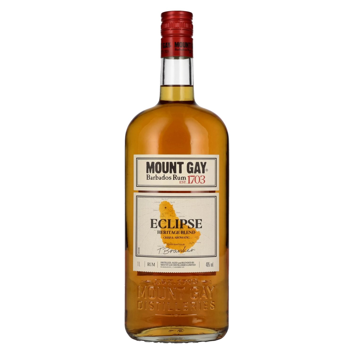 MOUNT GAY Rum Eclipse alk. 40%, 1l