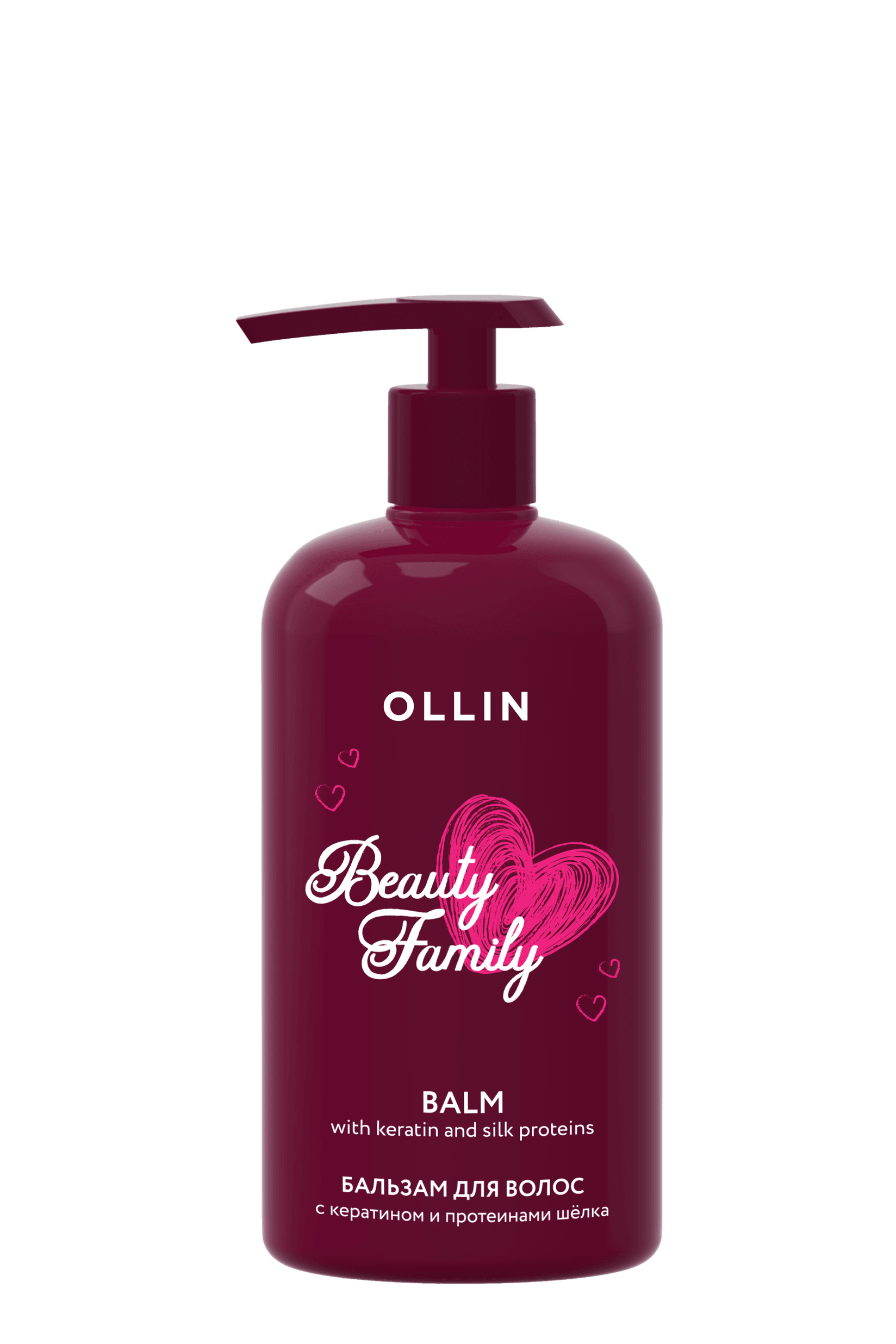 Ollin Professional Regenerator za kosu sa keratinom i proteinima svile Beauty Family