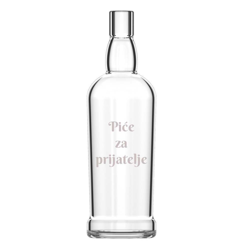 HAPPY PUMPKIN Staklena flaša ''Piće za prijatelje''