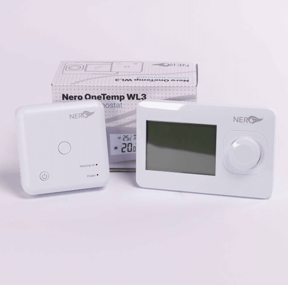 Nero Sobni bežični termostat WL3-RF, Dnevni, Beli