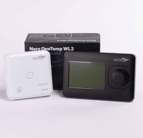 Nero Sobni bežični termostat WL3-RF, Dnevni, Crni