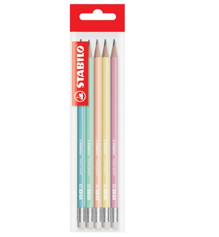 STABILO Olovka HB Pastel, 5 komada