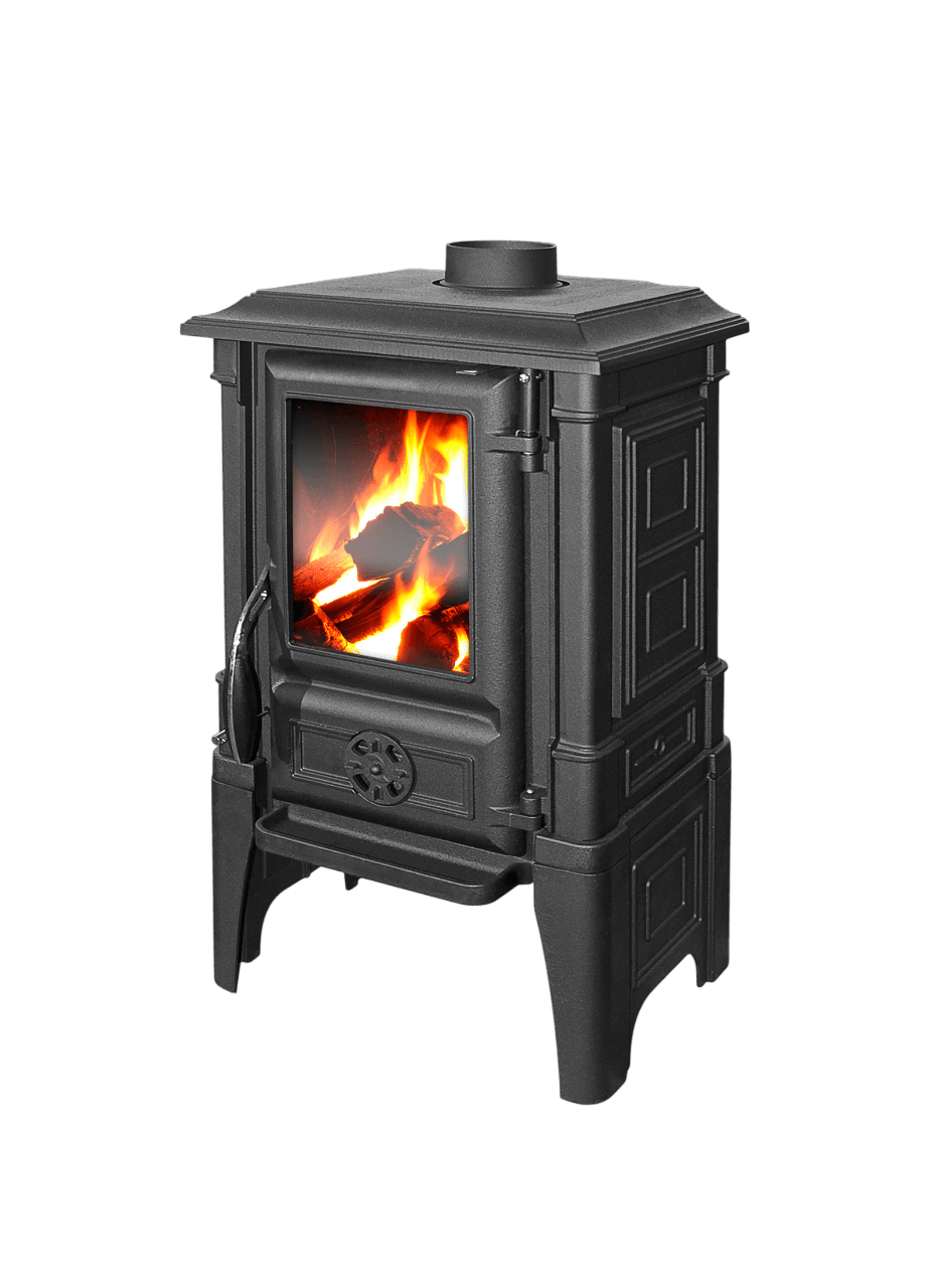 IKL Guča Peć na čvrsto gorivo, Arina-1210 6,5 kW, Gore, Crna