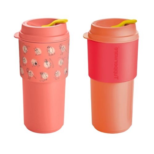 Tupperware Set čaša za poneti, 2 komada, Kajsija