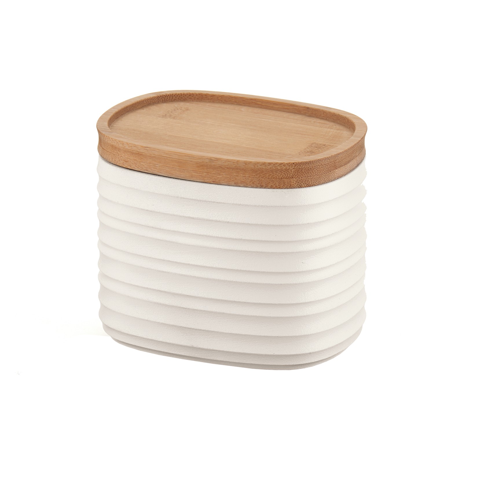 Guzzini Posuda za suve namirnice Tierra, 500 ml, Bela