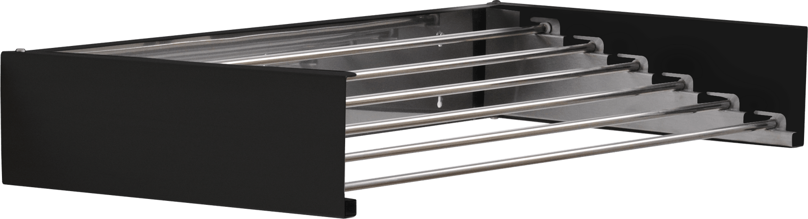 Zidni sušač za veš 800 mm crni