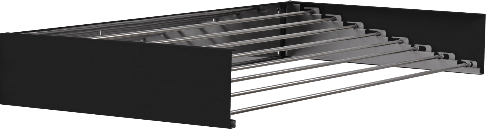 Zidni sušač za veš 1200mm crni