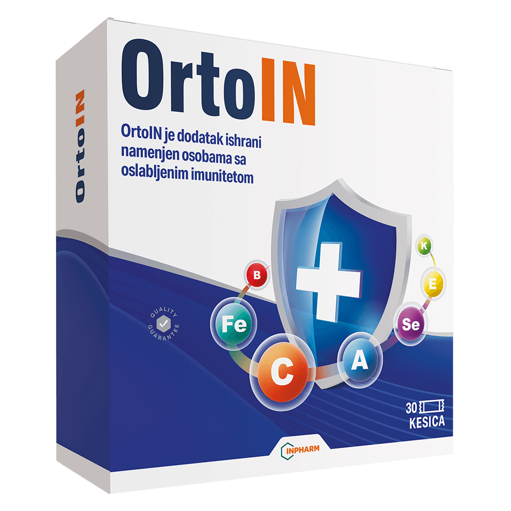 OrtoIN, Inpharm, za imunitet i prehladu, 30 kesica