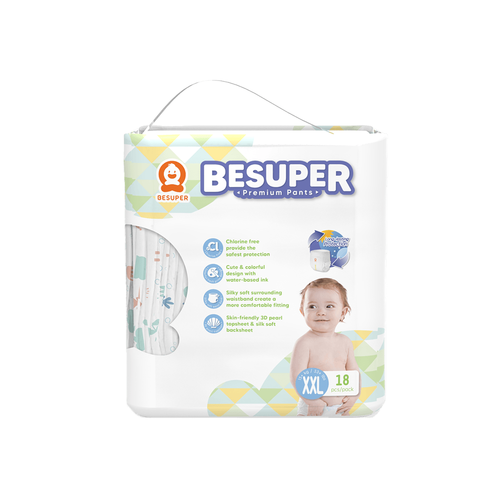 BeSuper Pelene Premium Pants XXL, 15+kg, 18/1