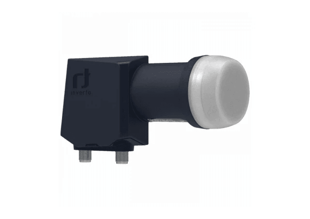 INVERTO LNB Twin, šum 0,2dB, Premium, DVB-S2 HD - UHD - IDLP-TWL413-PREMU-OPN