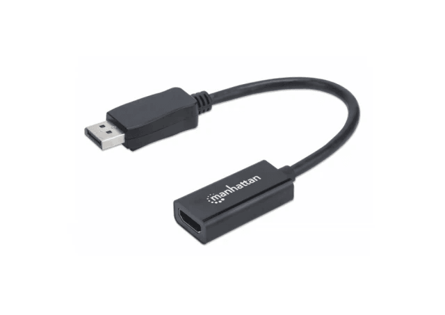 MANHATTAN Adapter 151634 DisplayPort/M - HDMI/F 1080p Crni