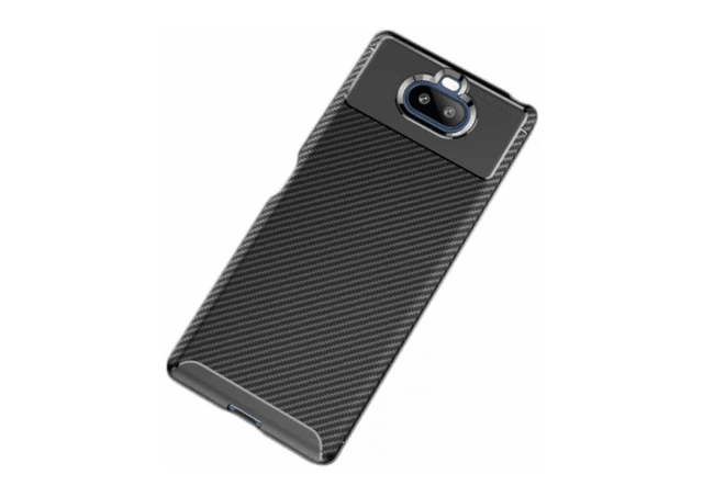 MCTK74-SAMSUNG A14 4G/5G Futrola Carbon Fiber Silicone 279, Crna