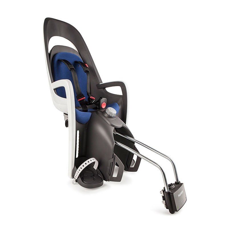 HAMAX Caress Dečije sedište za bicikl Grey-white blue