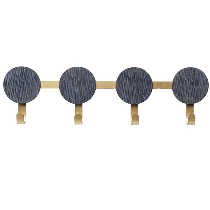 KARE Čiviluk Indigo 55cm, Sivi