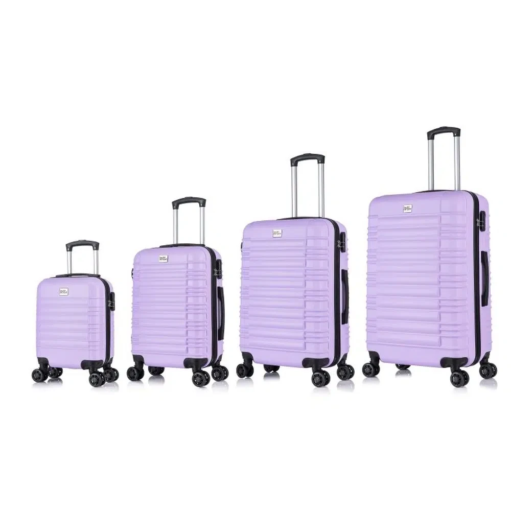 Sanremo Set kofera, ABS, 4 komada, Lavanda