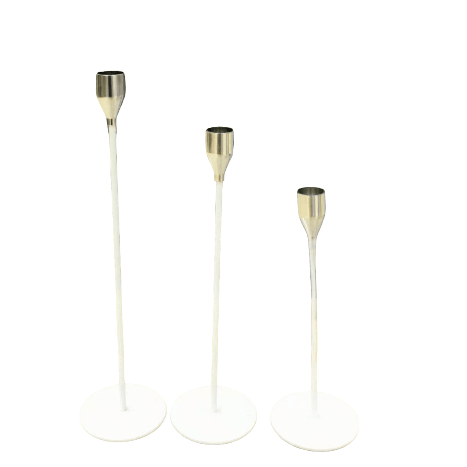 Svećnak Elegant, Beli