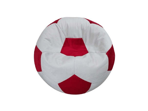Lazy Pleasure Lazy bag Lopta, Ø270cm, Belo-crveni