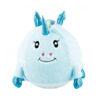 Woody Plišana lopta za skakanje Jednorog, Plava