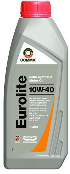 COMMA Motorno ulje EUROLITE 10W40, 1L