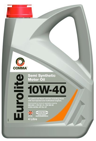 COMMA Motorno ulje EUROLITE 10W40, 4L