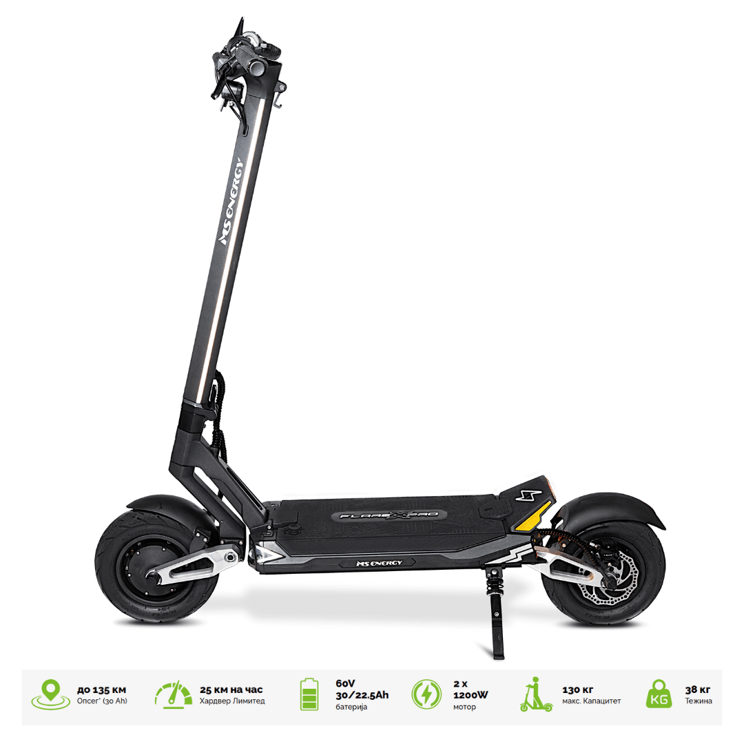 MS ENERDžI FLEЈR X PRO električni trotinet