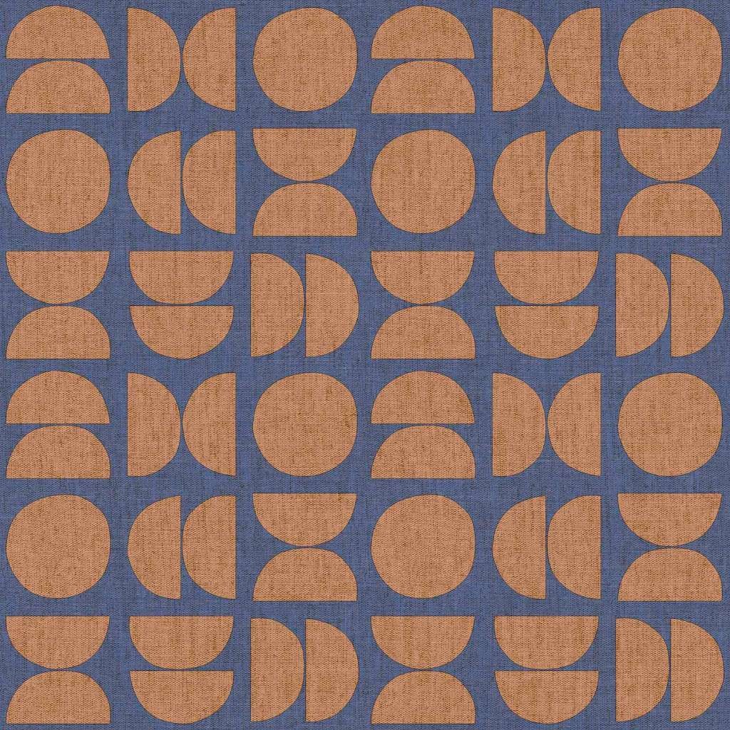 Parato Tapete Cristiana Masi Tradizioni 30158, Narandžaste