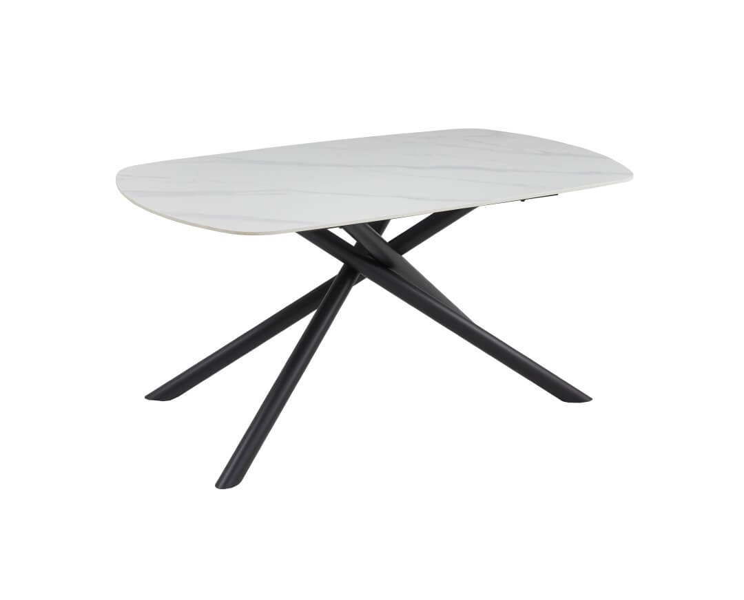 MATIS Trpezarijski sto WM-2016, Crno-beli