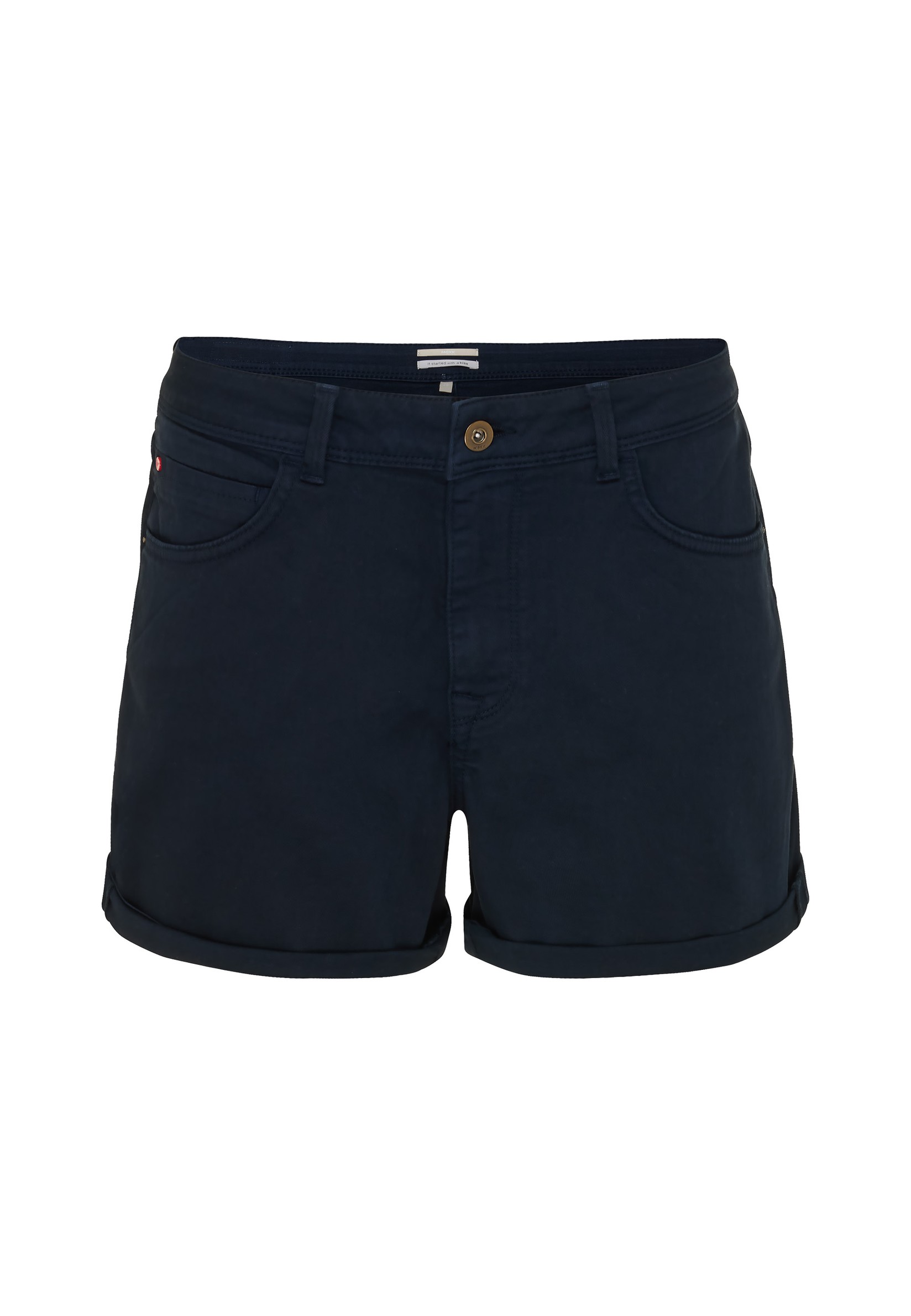 MEXX Ženski šorc, Srednji struk, Crni