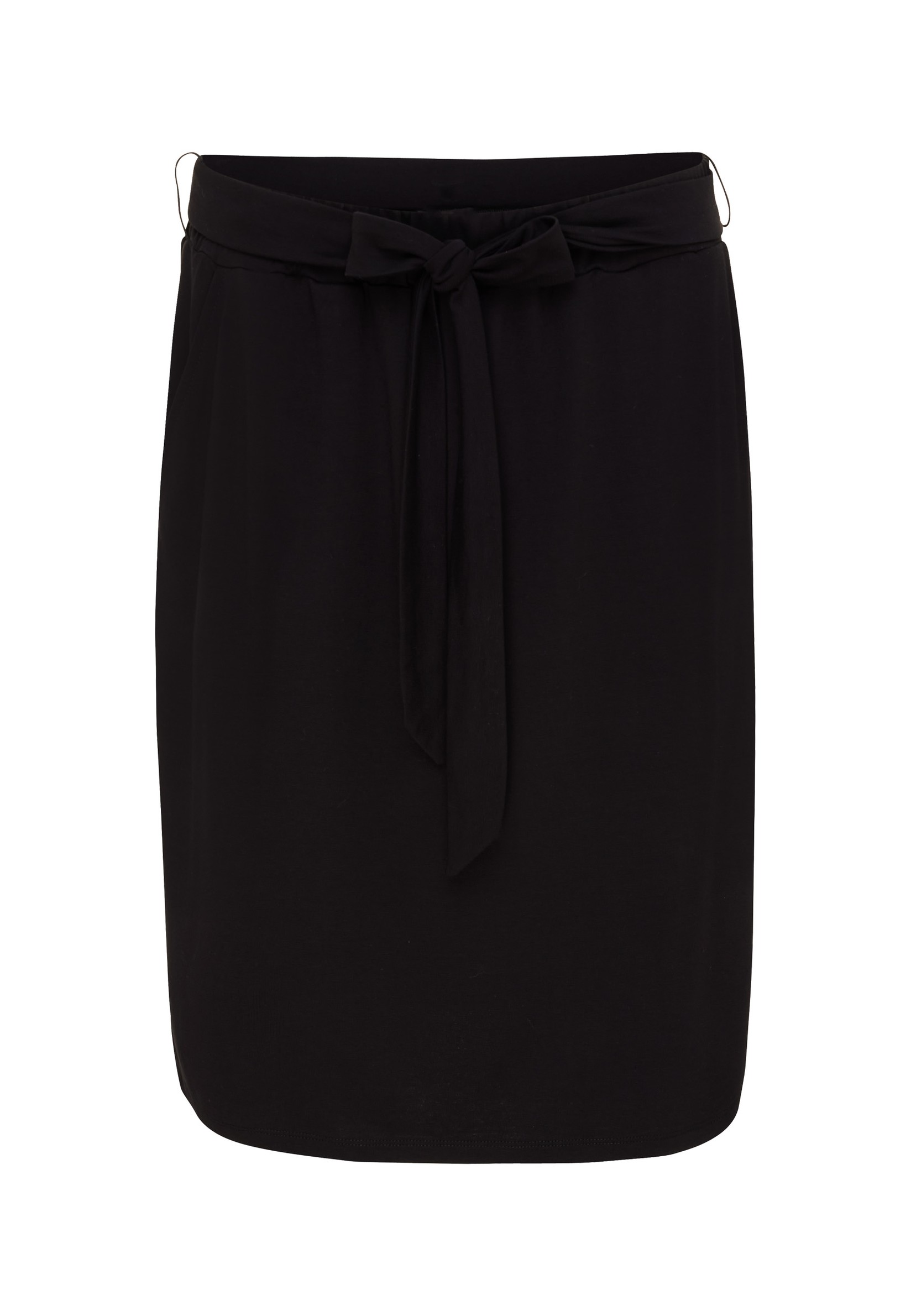 MEXX Ženska suknja sa kaišem, Do kolena, Crna