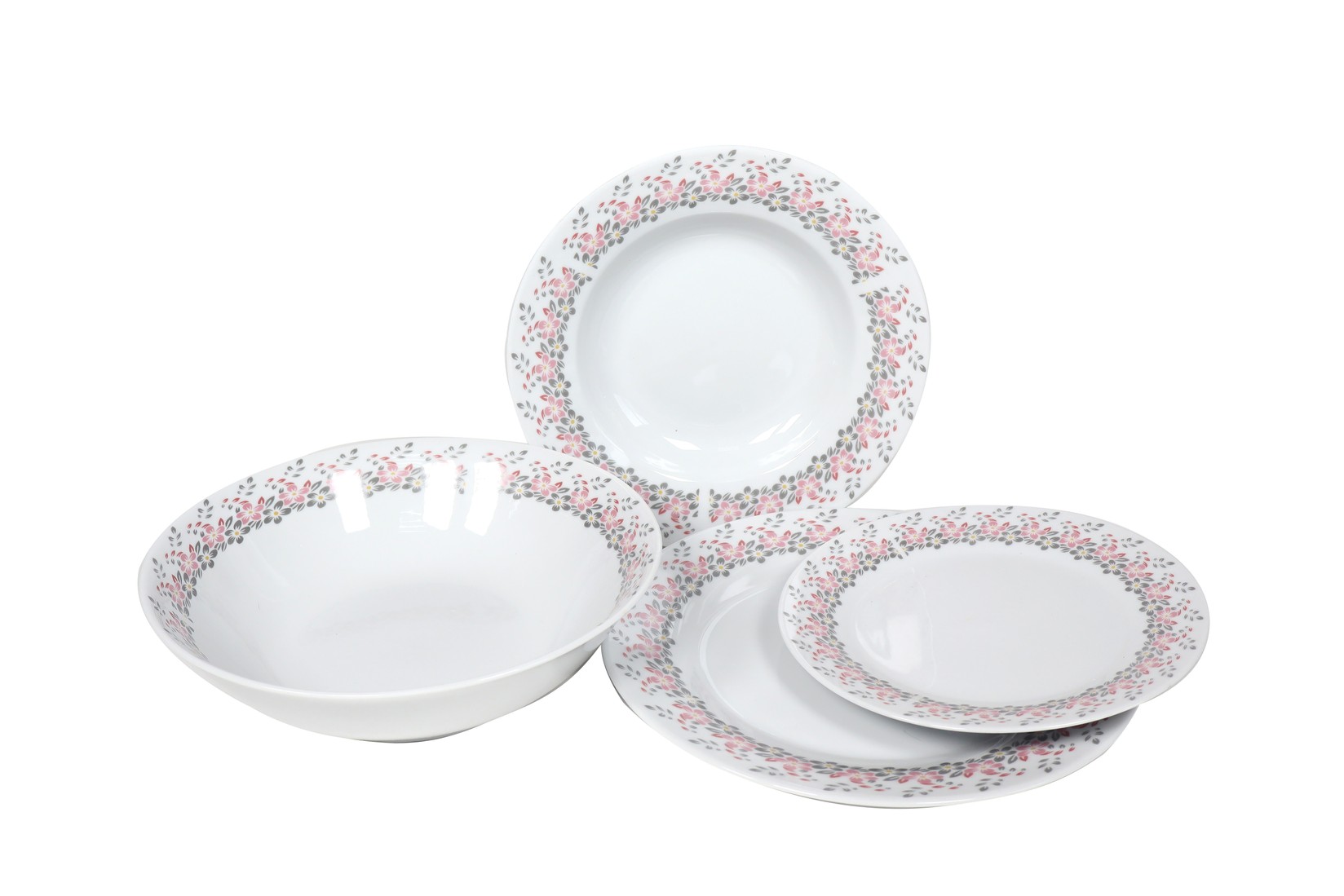 Sigma Porcelanski servis Cveće ZNT-2105, 19 komada