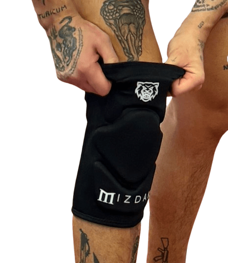 MIZDAK mma performance Štitnici za kolena, Crni