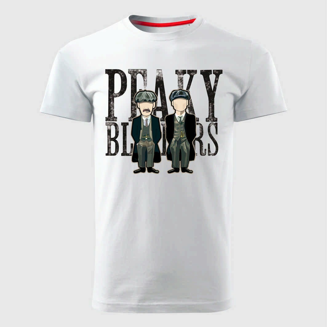 MAJICE BRE Muška majica PEAKY BLINDERS 21 bela