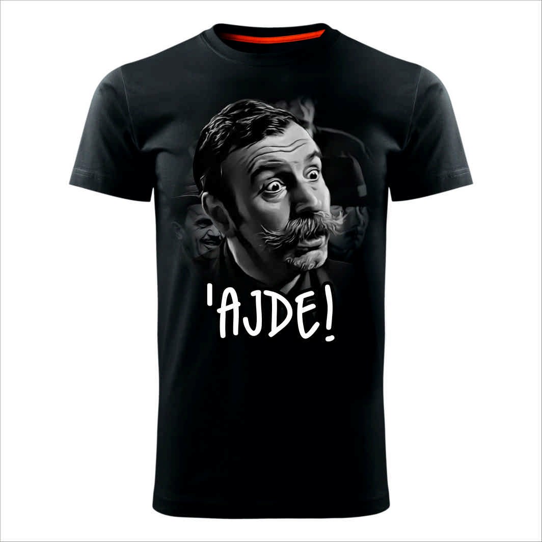 MAJICE BRE Muška majica AJDE crna