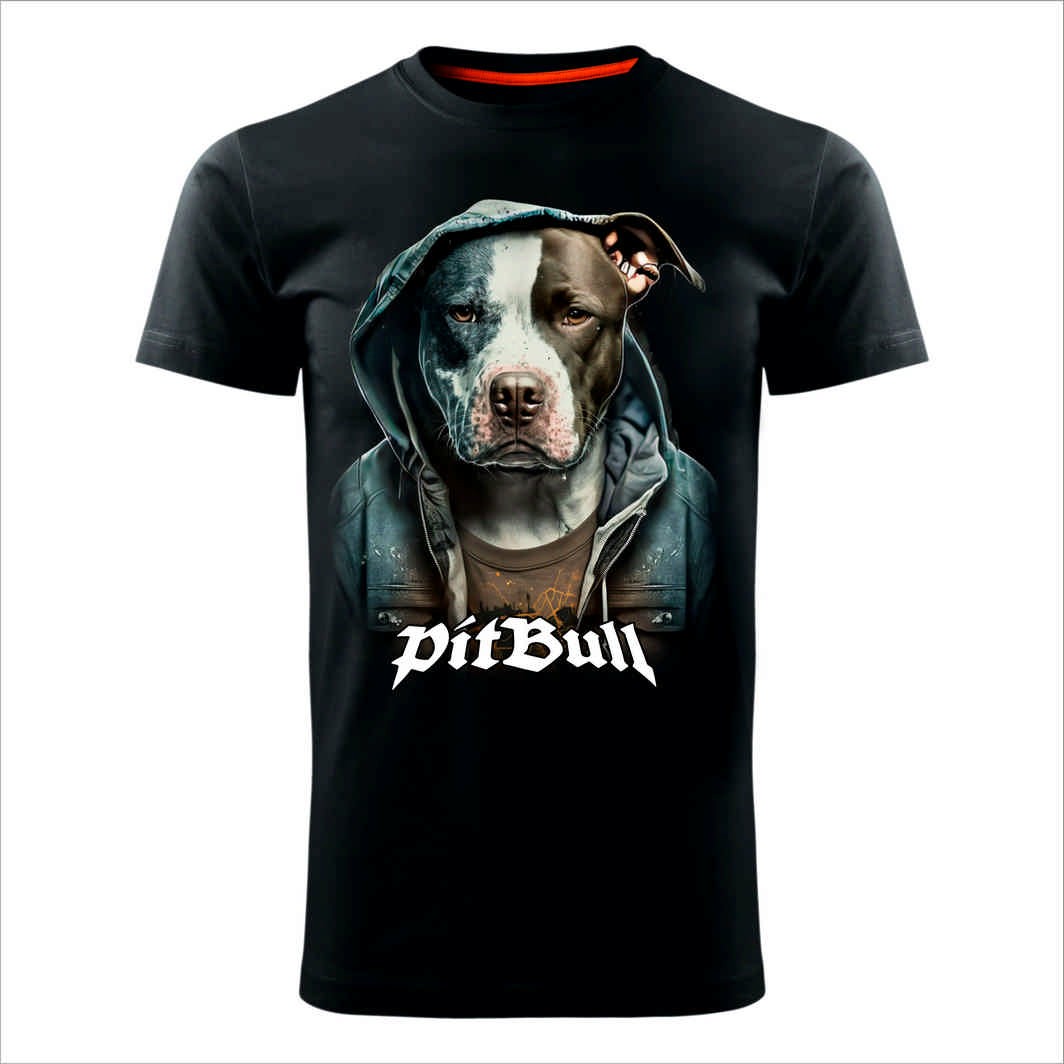 MAJICE BRE Muška majica PITBULL 05 crna