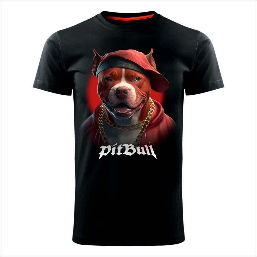 MAJICE BRE Muška majica PITBULL 06 crna