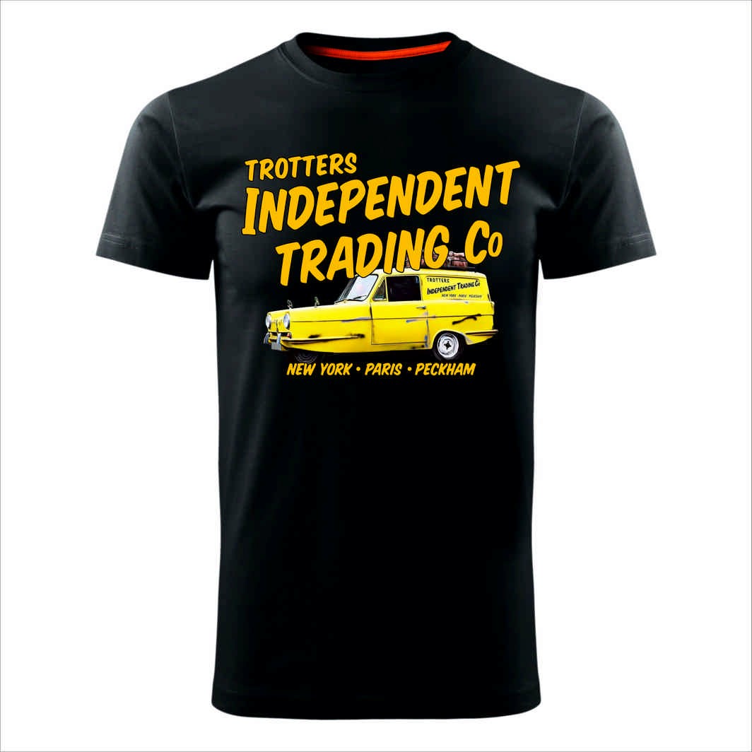 MAJICE BRE Muška majica TROTTERS 02 crna