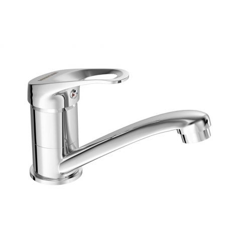 AQVQSAN Piccolo Baterija za sudoperu, Jednoručna, Hrom