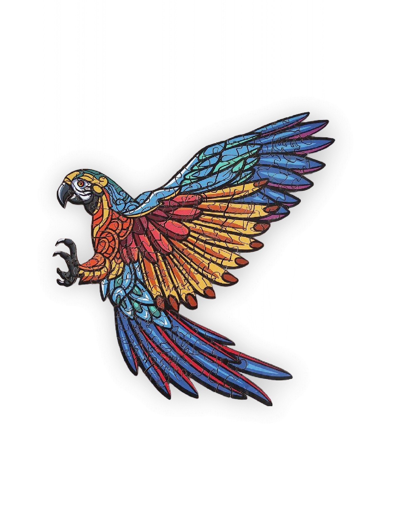 Wood magic Papagaj Slagalica od drveta, 95 delova