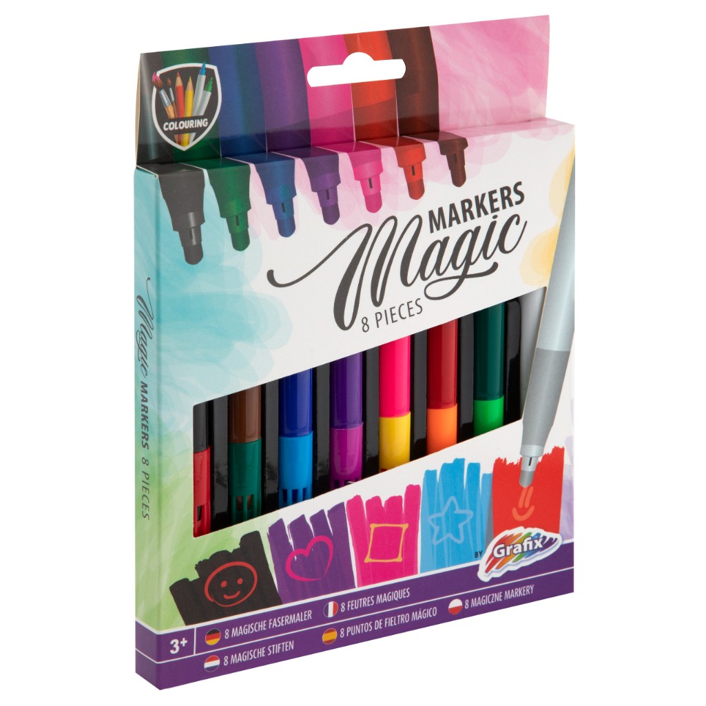 GRAFIX Set Magičnih Markera, 8 komada