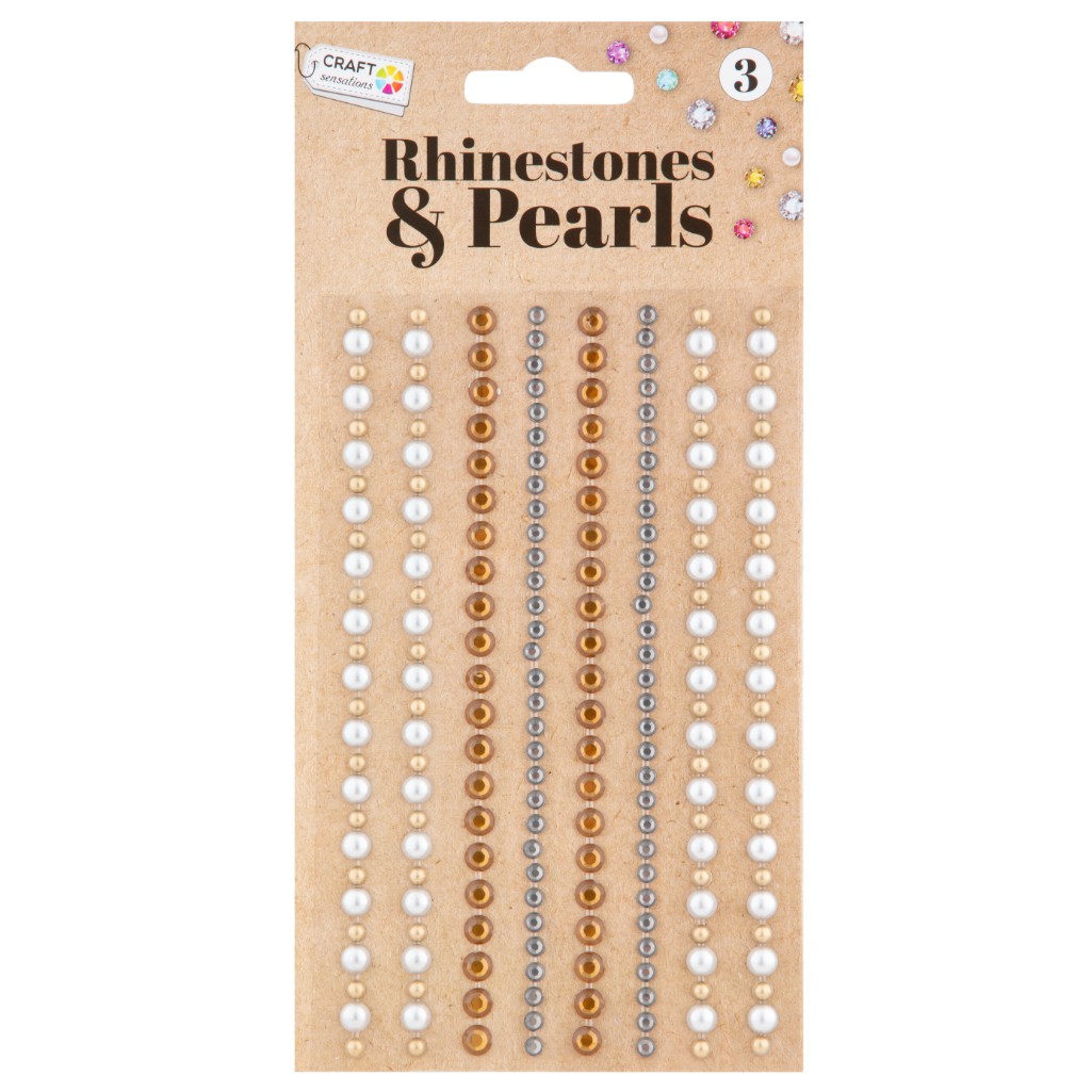 GRAFIX Perla Set stikera, Braon