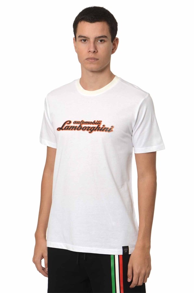 Lamborghini Muška majica 72XBH005CJ513-005, Bela